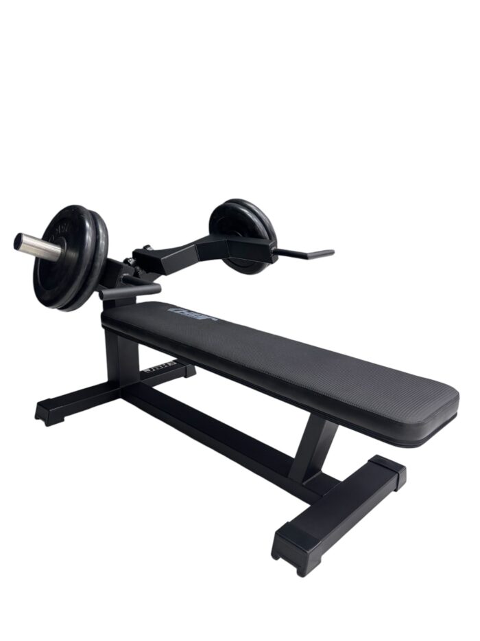 Banco press pecho plano convergente para discos - Imagen 2
