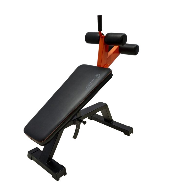 banco-abdominal-gold-naranja Banco abdominal regulable - Imagen 4